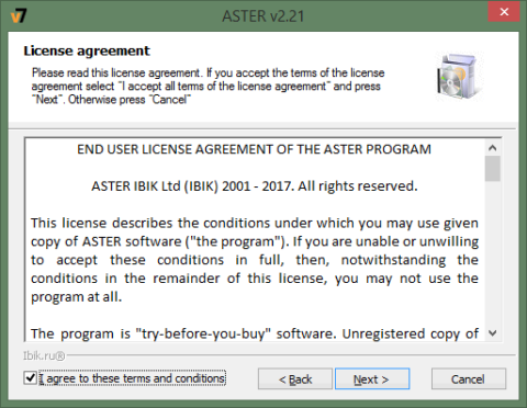 Aster Programming Software Instalação | Wiki Software ASTER